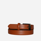 ALEX - Tan Genuine Leather Boys Belt