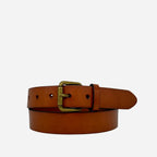ANDY - Mens Tan Genuine Leather Belt