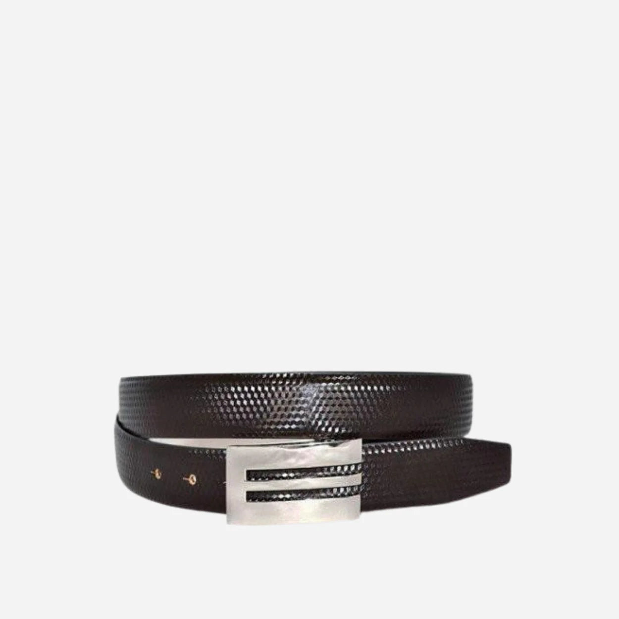 ASHER - Mens Brown Genuine Reversible Leather Belt - BeltNBags