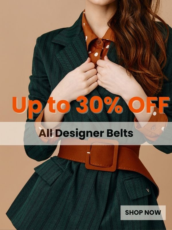 All clearance designer belts