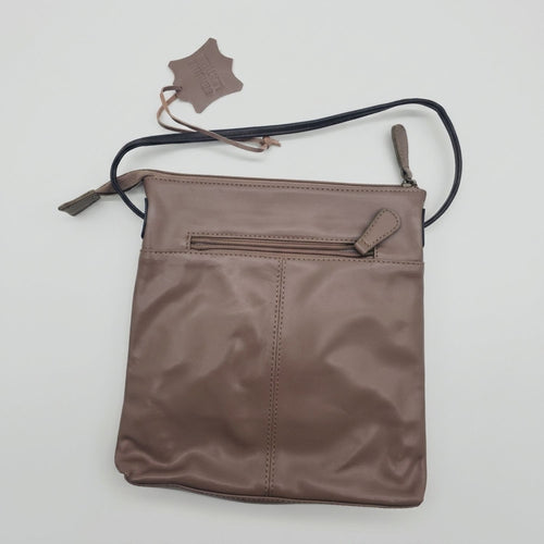 Adele Women's Embossed Leather Crossbody Bag
