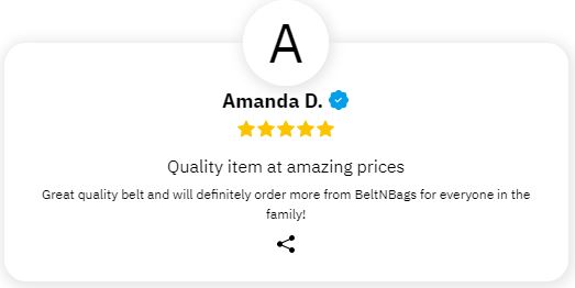 Customer reviews | BeltNBags