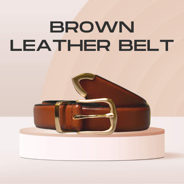 Brown Leather Belt for Women | BeltNBags