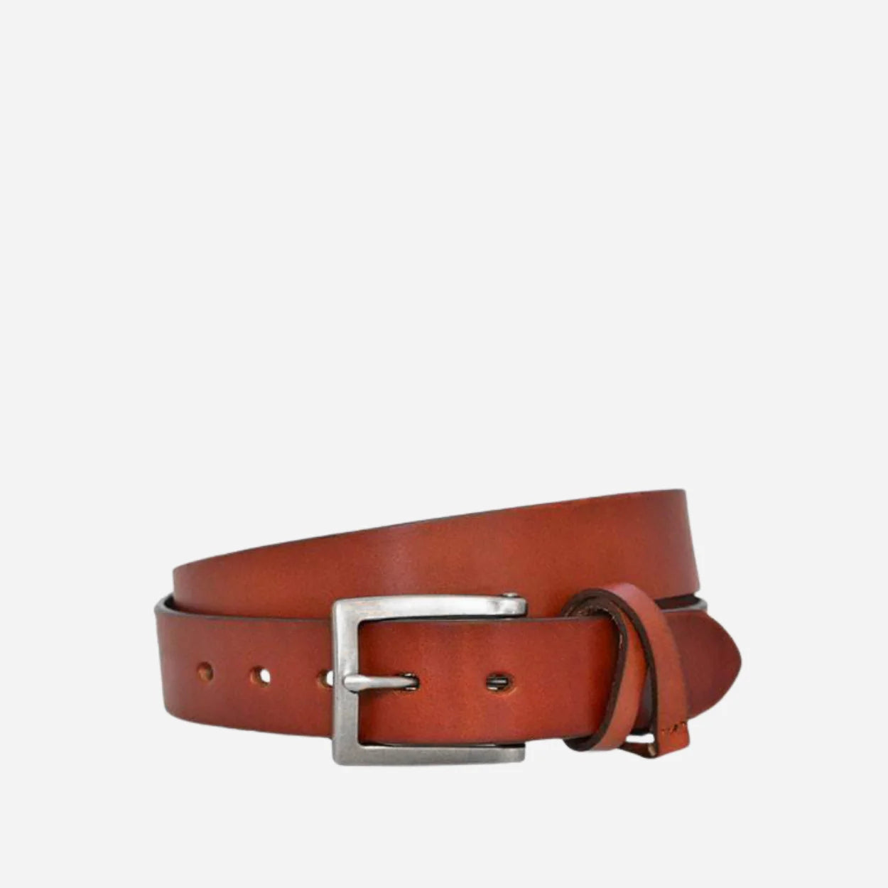 BENARD - Mens Brown Genuine Leather Belt
