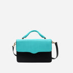 BILLIE  - Tropical Faux Leather Crossbody with Interchangeable Lids