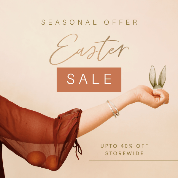 Easter sale blog banner 2024 | BeltNBags