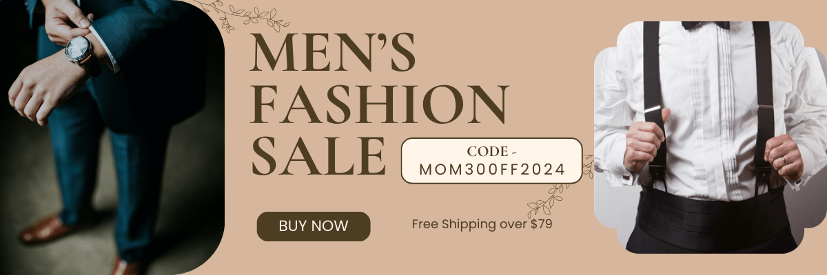 Mother's Day Men's fashion sale Banner 2024 | BeltNBags