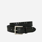 BOBBY - Mens Black Genuine Leather Belt - BeltNBags