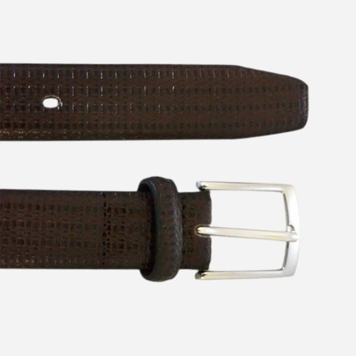 BRECON - Mens Brown Genuine Leather Belt