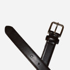 BYRON - Dark Brown Genuine Leather Boys Belt