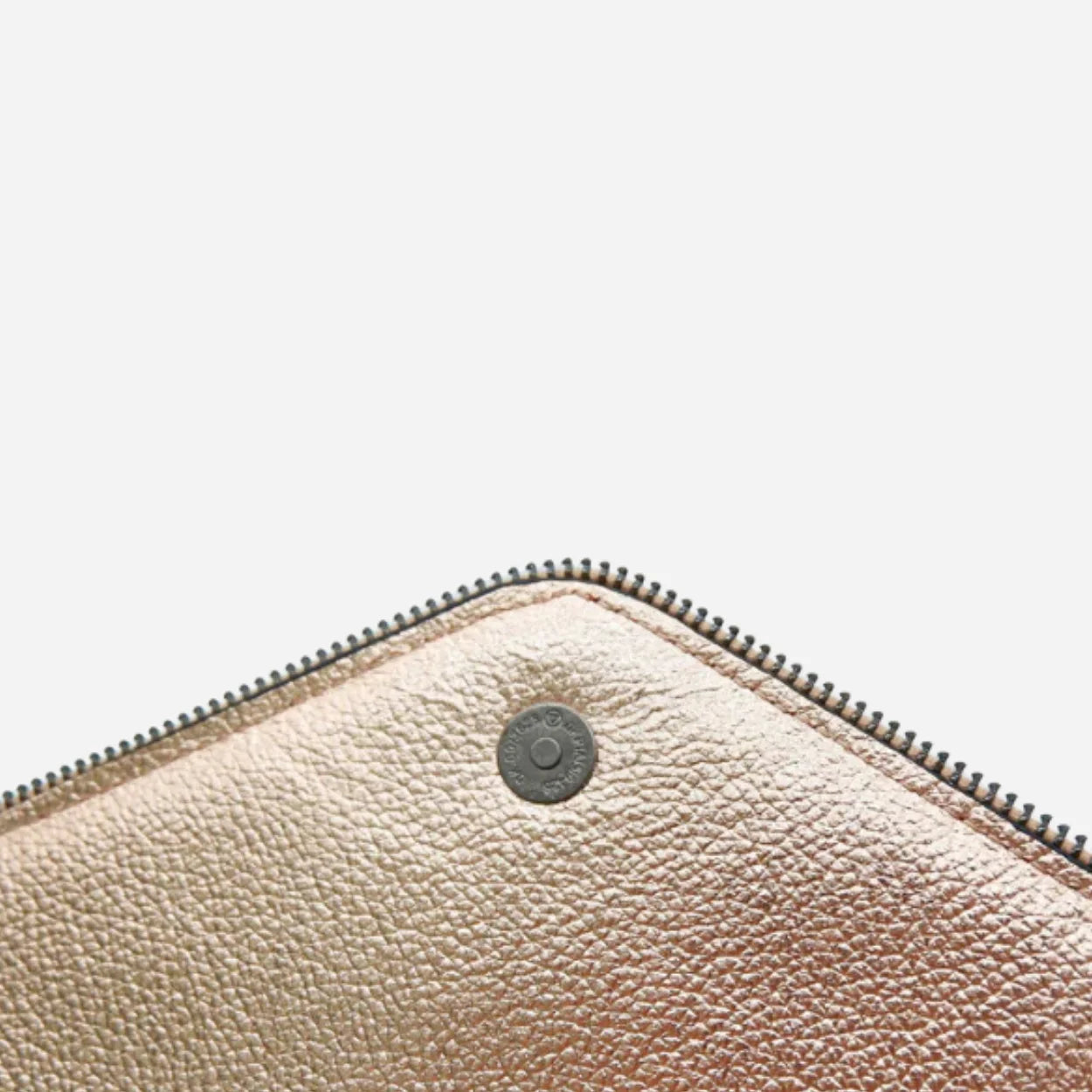 CASTLECRAG - Womens Rose Gold Leather Envelope Clutch Bag Evening Pouch