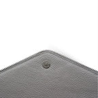 CASTLECRAG - Grey Genuine leather Clutch - BeltNBags