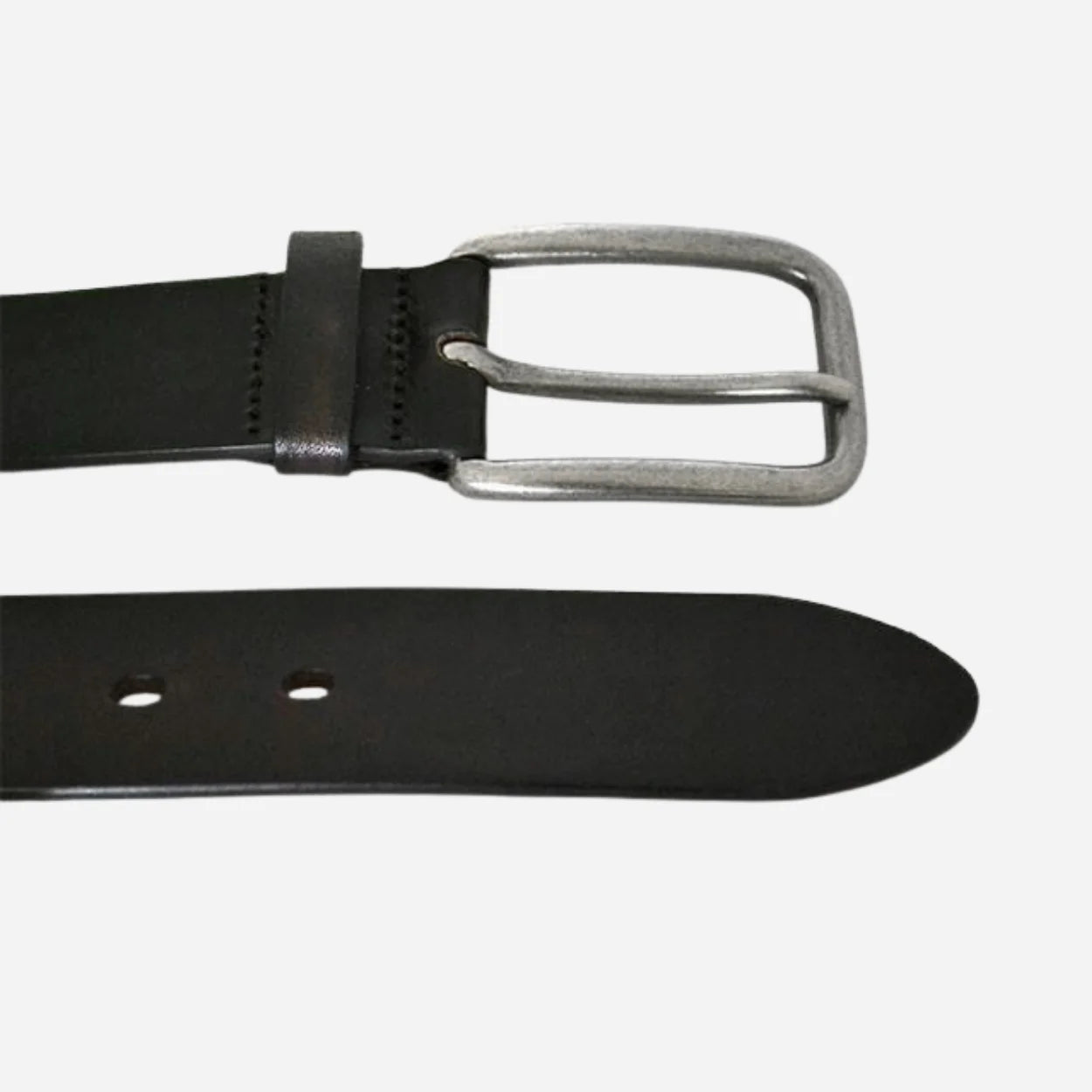 CHRIS - Mens Dark Brown Genuine Leather Belt - BeltNBags