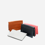 CREMORNE - Addison Road Ladies Brown Soft Pebbled Leather Fold Wallet