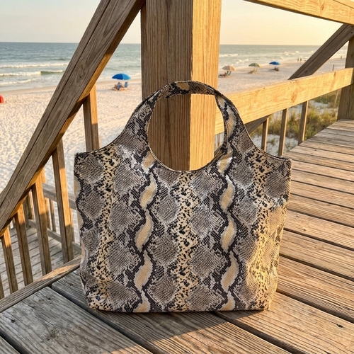 Cobrae – Women’s Snakeskin Tote Bag
