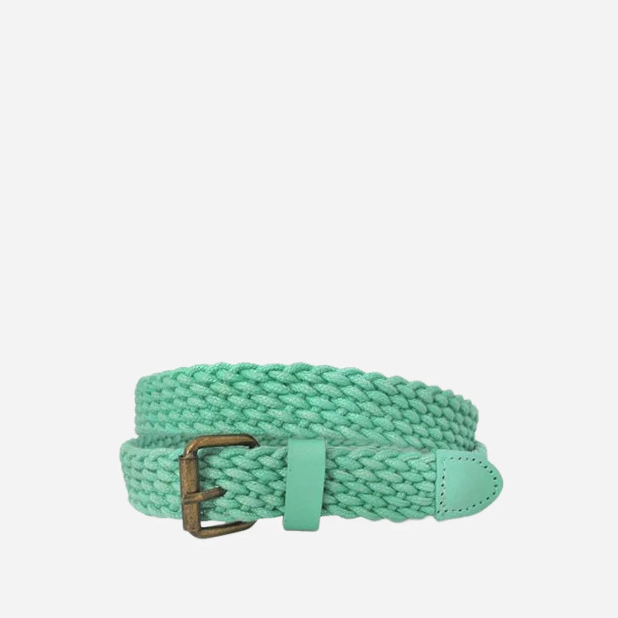 DANNY - Casual Mint Cotton Webbing Belt