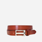 DARCY - Men's Tan Genuine Leather Belt - BeltNBags