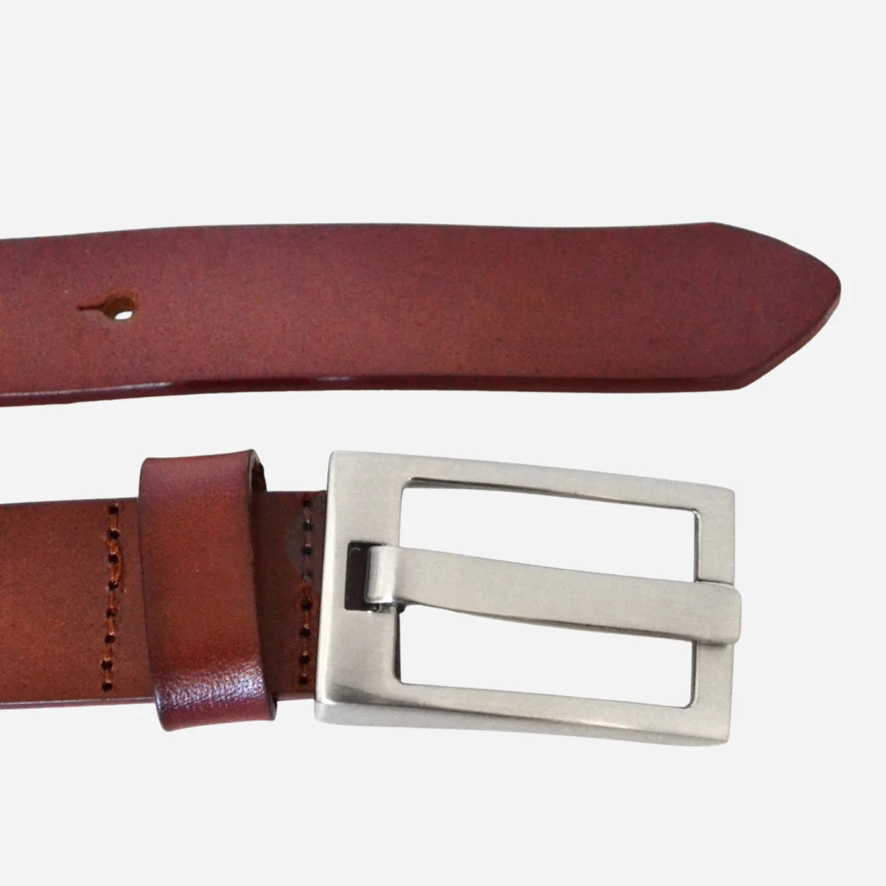 DARCY - Men's Tan Genuine Leather Belt