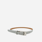 DEANEEN - Women's Grey Genuine Leather Belt - BeltNBags
