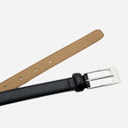DEANEEN - Women's Black Genuine Leather Belt