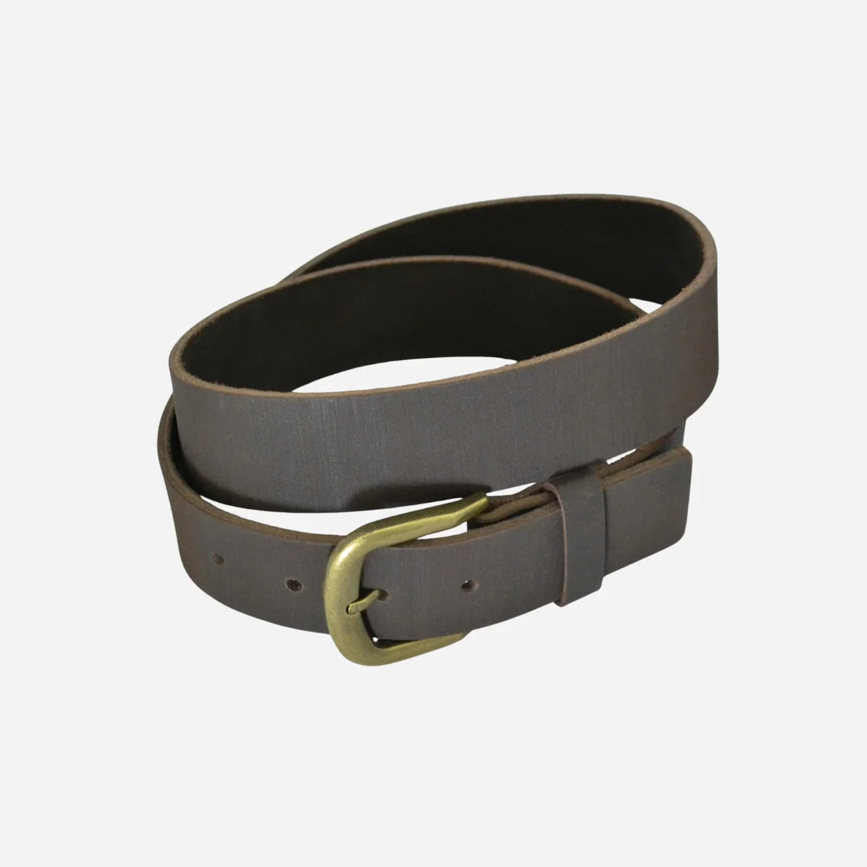 DION - Mens Brown Leather Belt