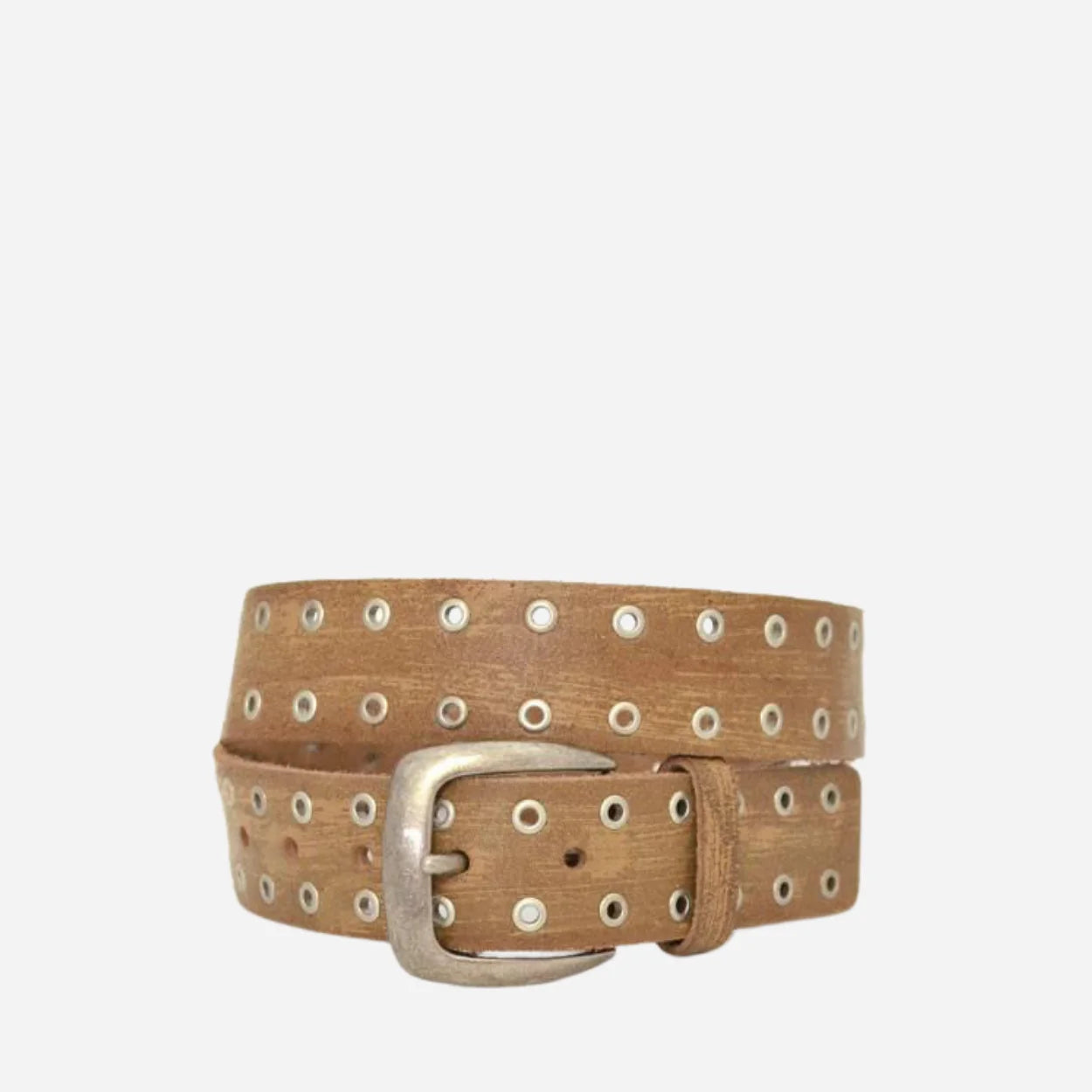 EMILIO - Mens Light Brown  Leather Belt - CLEARANCE - BeltNBags