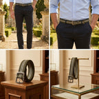 Fredrick Olive Cotton Webbing Unisex Belt - BeltNBags