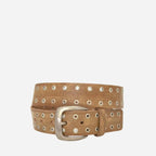 GIOVANNI - Mens Tan Genuine Leather Belt - BeltNBags