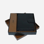 Gift | RHYSE Black/White Reversible Belt & MORTEN Wallet