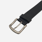HEATH - Mens Brown Leather Belt with Crackle Finish - BeltNBags