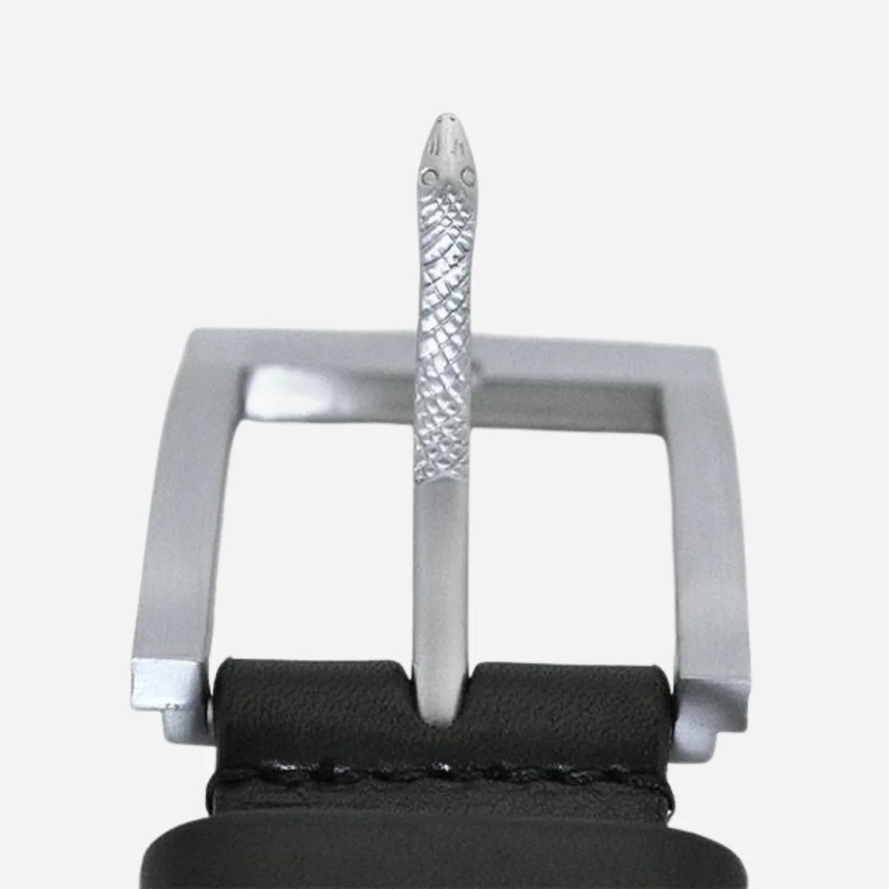 HECTOR - Mens Black Genuine Leather Belt - BeltNBags