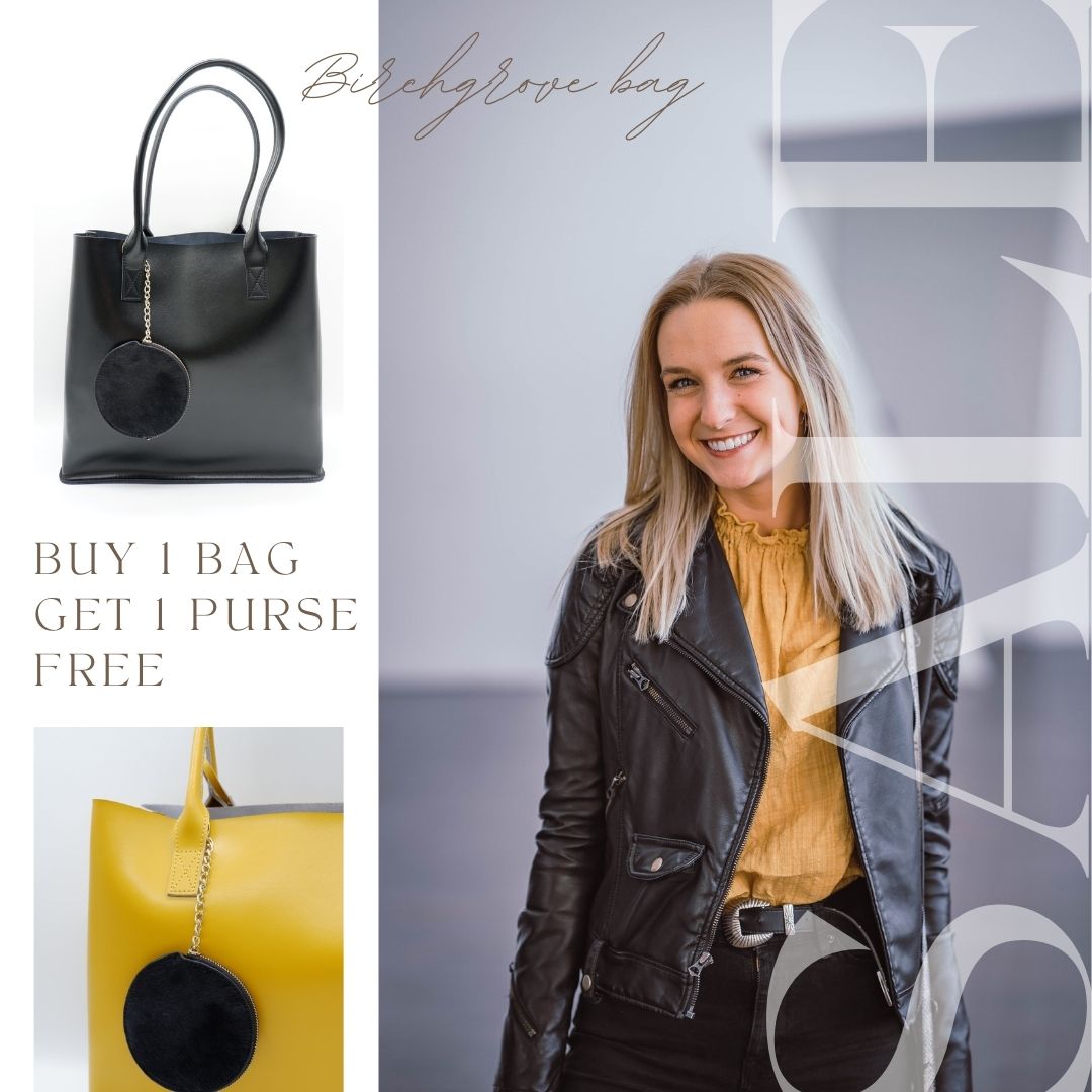 buy 1 leather bag and get 1 free leather purse for women australia