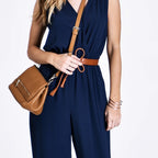 HUNTERS HILL-  Tan Genuine Leather Crossbody Bag - BeltNBags