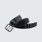 Hayes Men's Black Faux Leather Belt