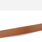 INDIGO - Women's Tan Genuine Leather Knot Waist Belt