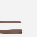 INDIGO - Women's Latte Genuine Leather Knot Waist Belt