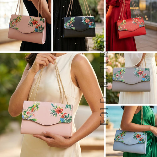 Tropical Clutch Bag Bundle – Mix & Match Saffiano Leather Clutches