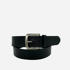 JACOB - Men's Black Genuine Leather Belt