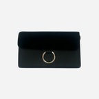 JUNO - Genuine Leather Black Women's Handbag