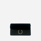 JUNO - Genuine Leather Black Women's Handbag