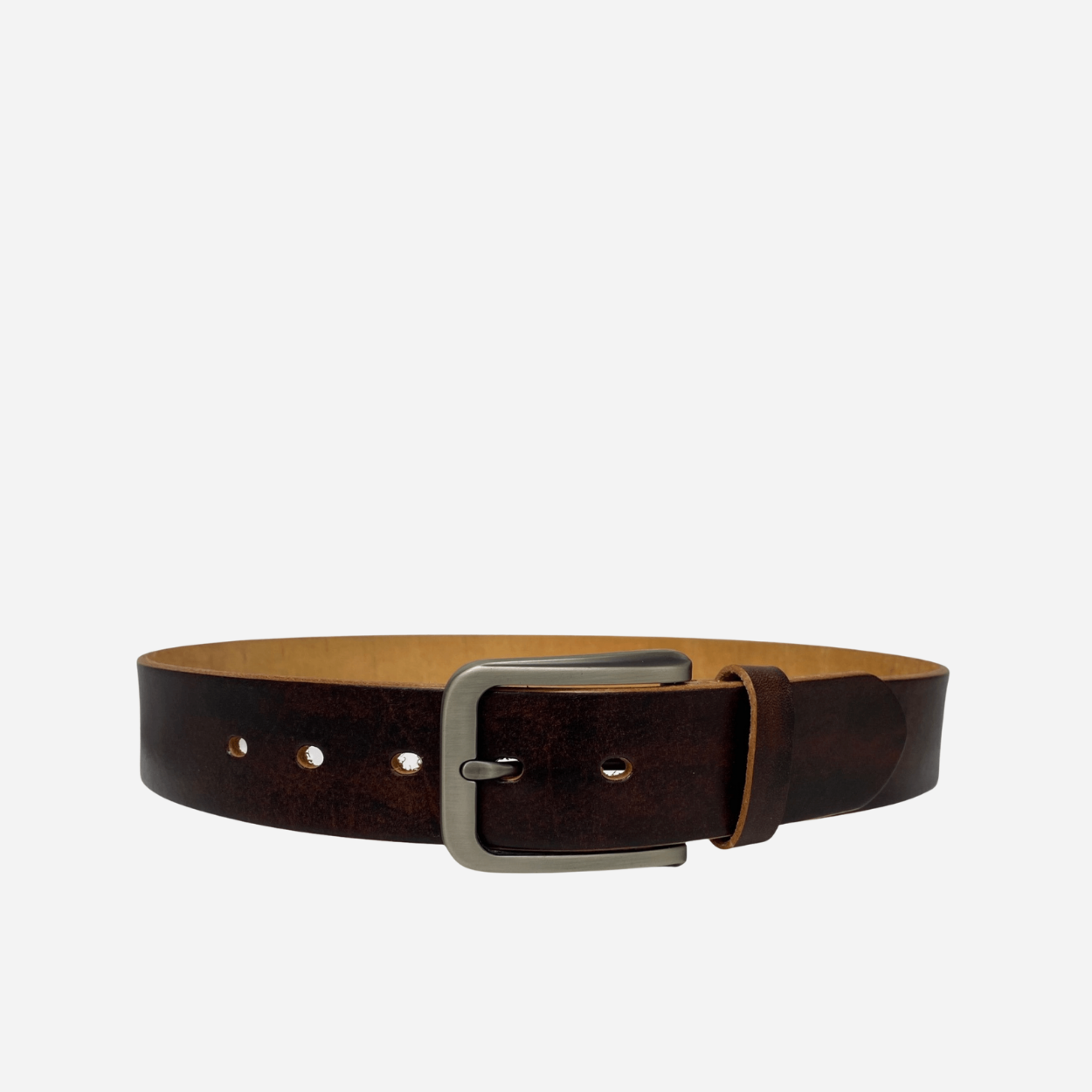 KAI - Men's Brown Genuine Leather Belt