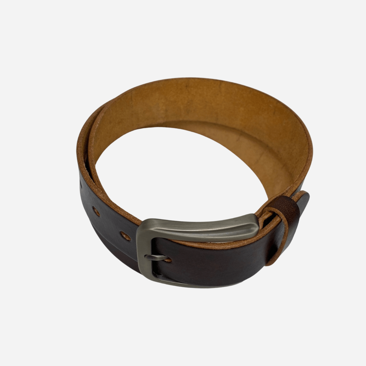 KAI - Men's Brown Genuine Leather Belt