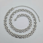 Greta Women's Art Deco Chain Waist Belt - BeltNBags