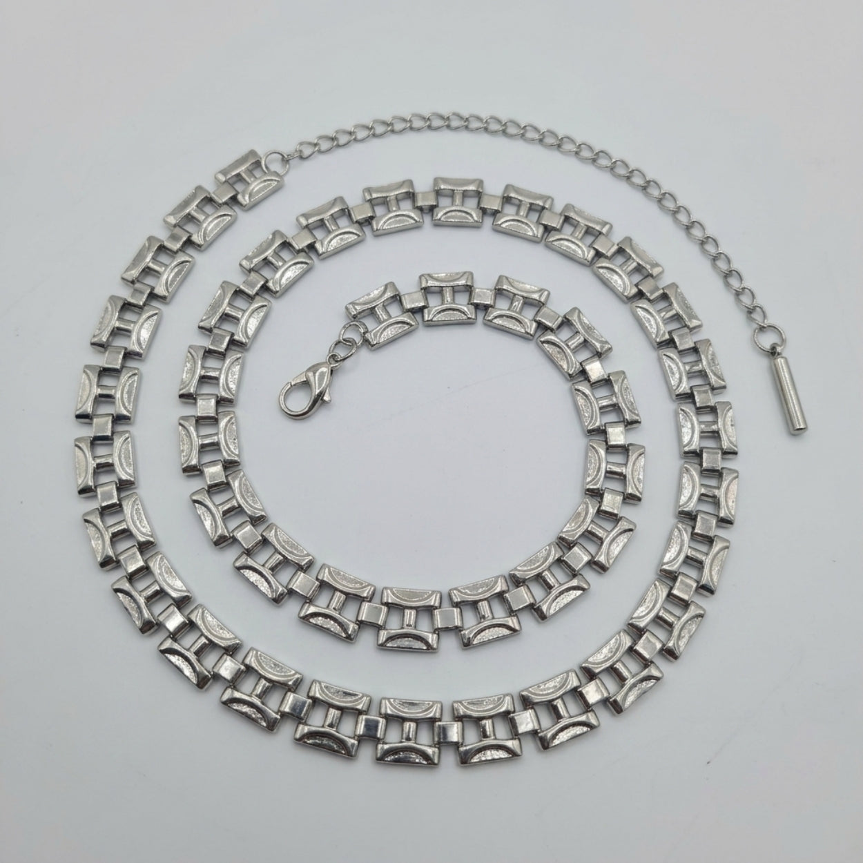 Greta Women's Art Deco Chain Waist Belt