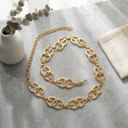 Isabella Women's Gold Chain Belt