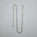 Elise Women's Dainty Silver Chain Waist Belt