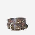 LARS - Mens Brown Leather Belt - CLEARANCE - BeltNBags