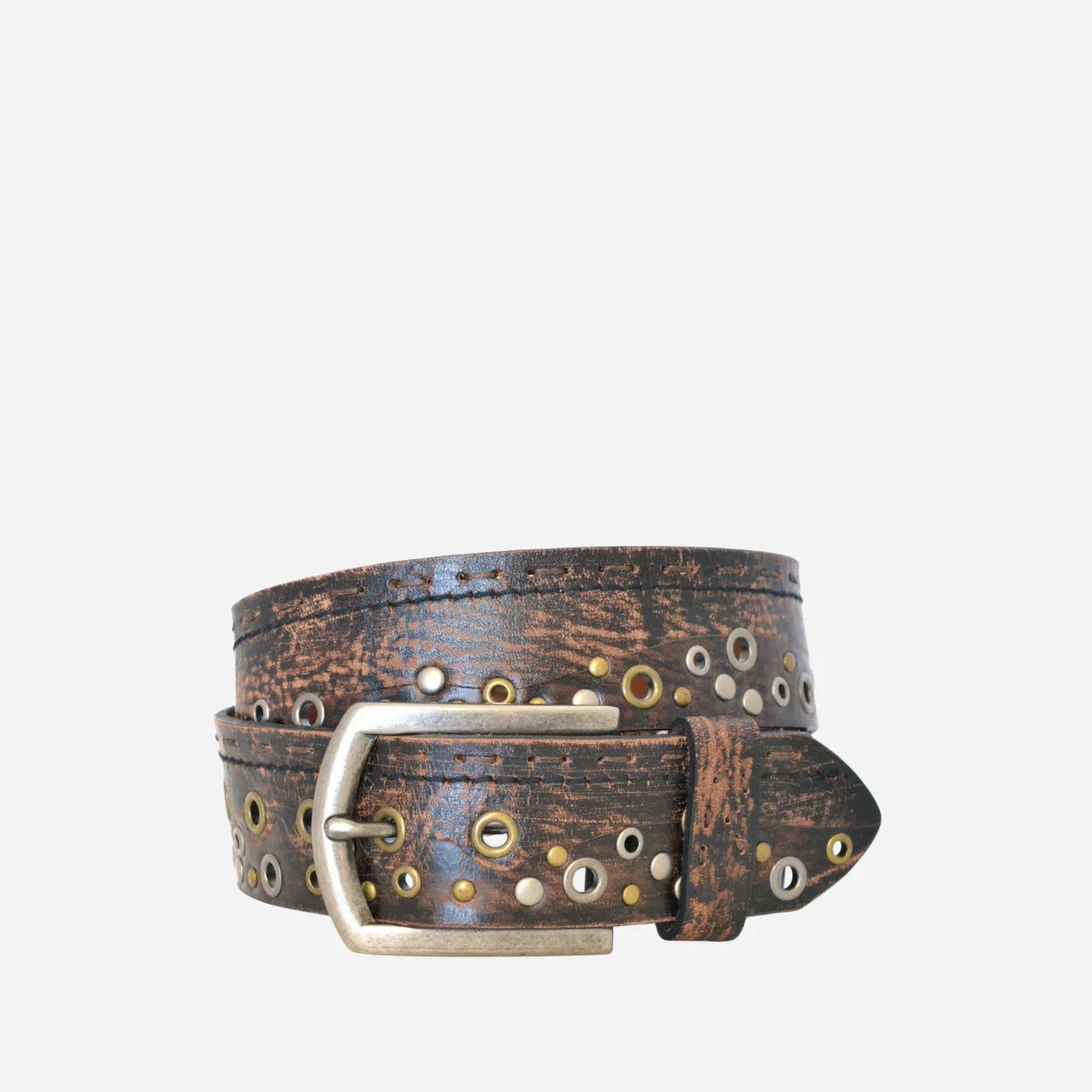 LARS - Mens Brown Leather Belt - CLEARANCE - BeltNBags