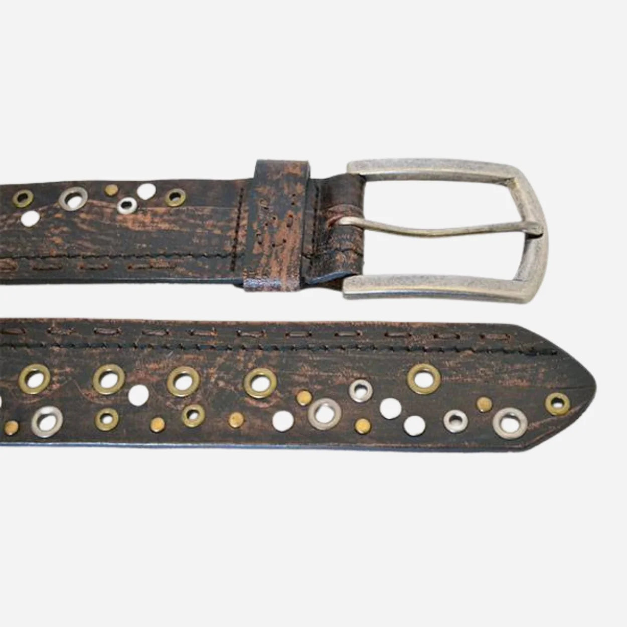 LARS - Mens Brown Leather Belt - CLEARANCE - BeltNBags