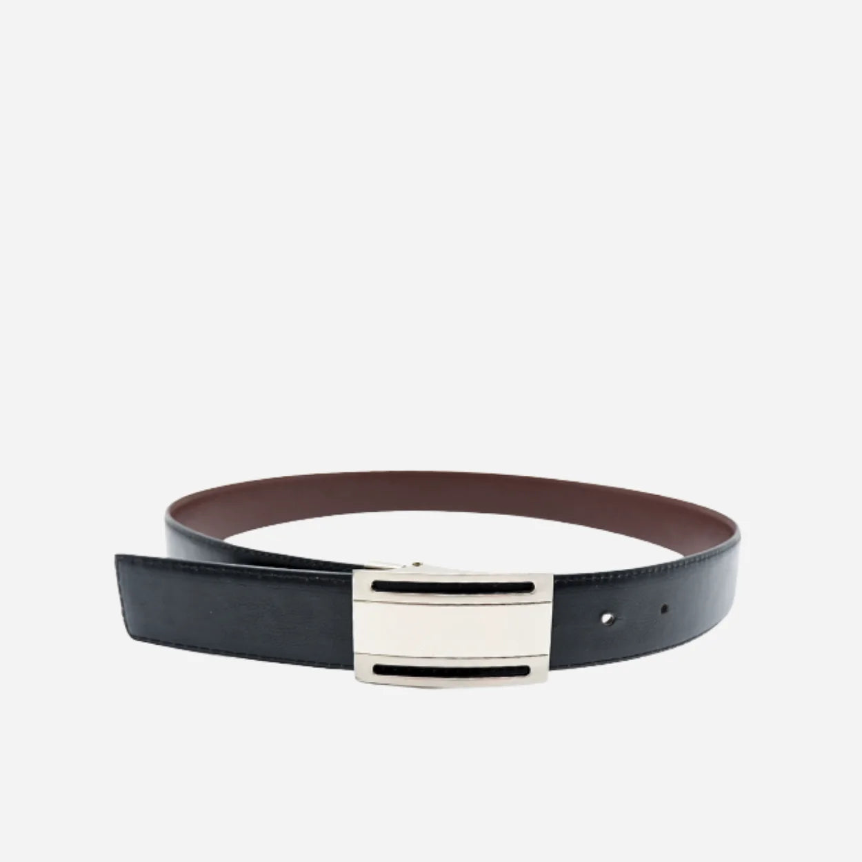 LEVI - Men's Black Vegan Leather Belt